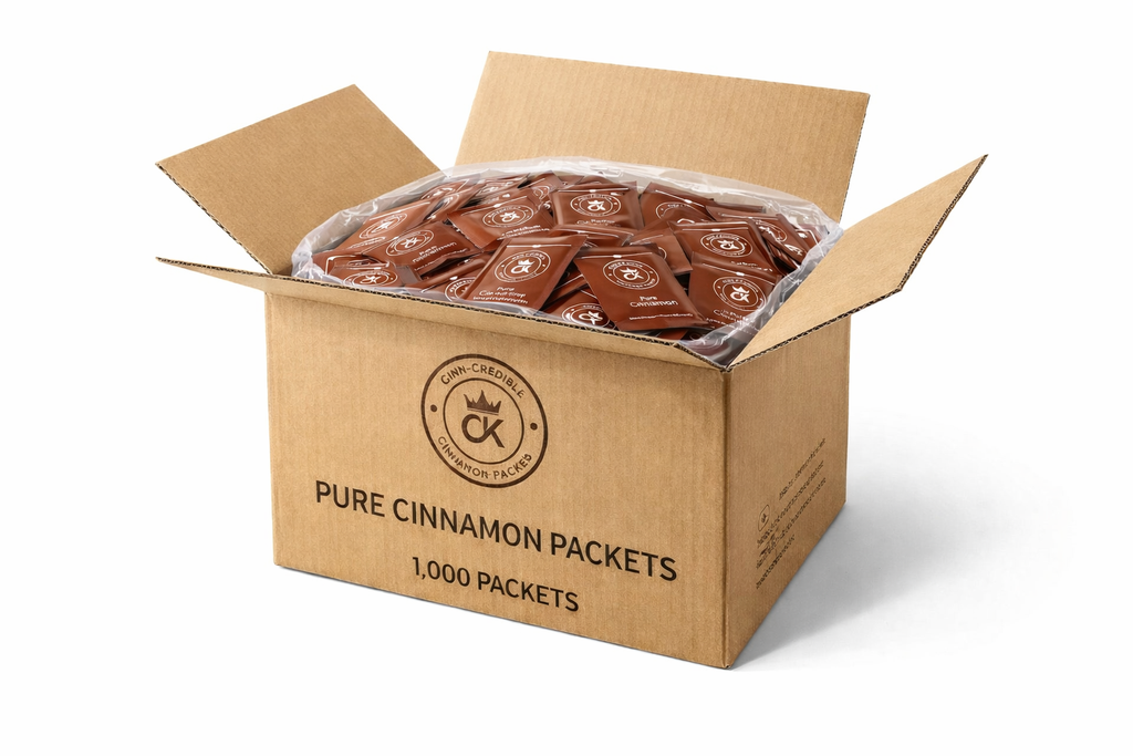 Case of 1,000 Cinnamon Packets