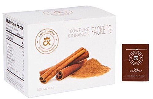 Cinnamon Packets box with a single packet in front